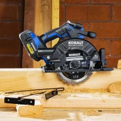 Kobalt Circular Saws 24-Volt XTR 7-1/4-in Brushless Cordless Circular Saw -Hot Sale Kobalt Shop 15485320 scaled