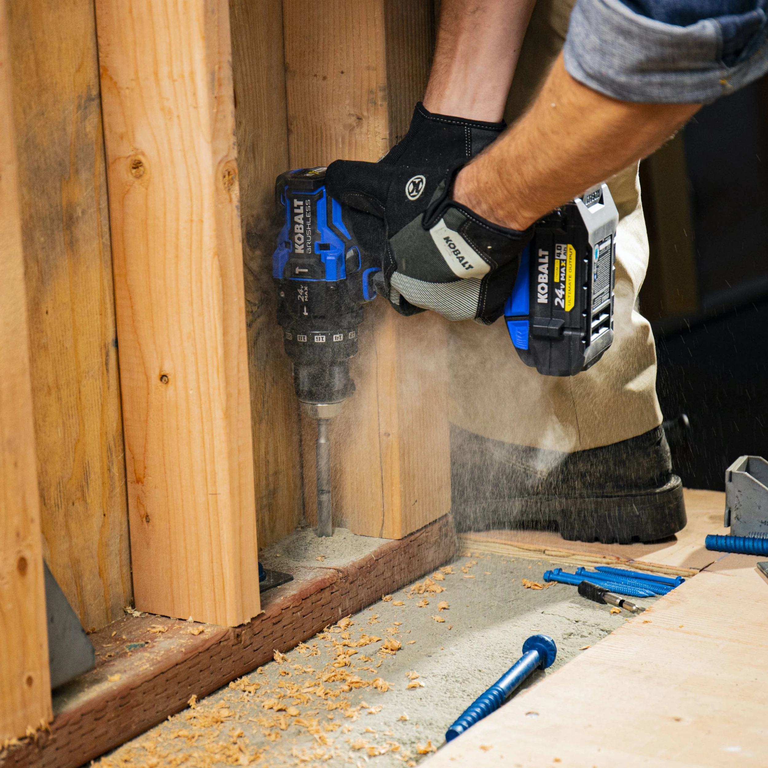 Kobalt Hammer Drills XTR 1/2-in 24-volt Max Variable Speed Brushless Cordless Hammer Drill (1-Battery Included) 5 Kobalt Hammer Drills XTR 1/2-in 24-volt Max Variable Speed Brushless Cordless Hammer Drill (1-Battery Included) - Image 5