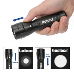 Kobalt Flashlights 300-Lumen LED Flashlight (Battery Included) -Hot Sale Kobalt Shop 15518069