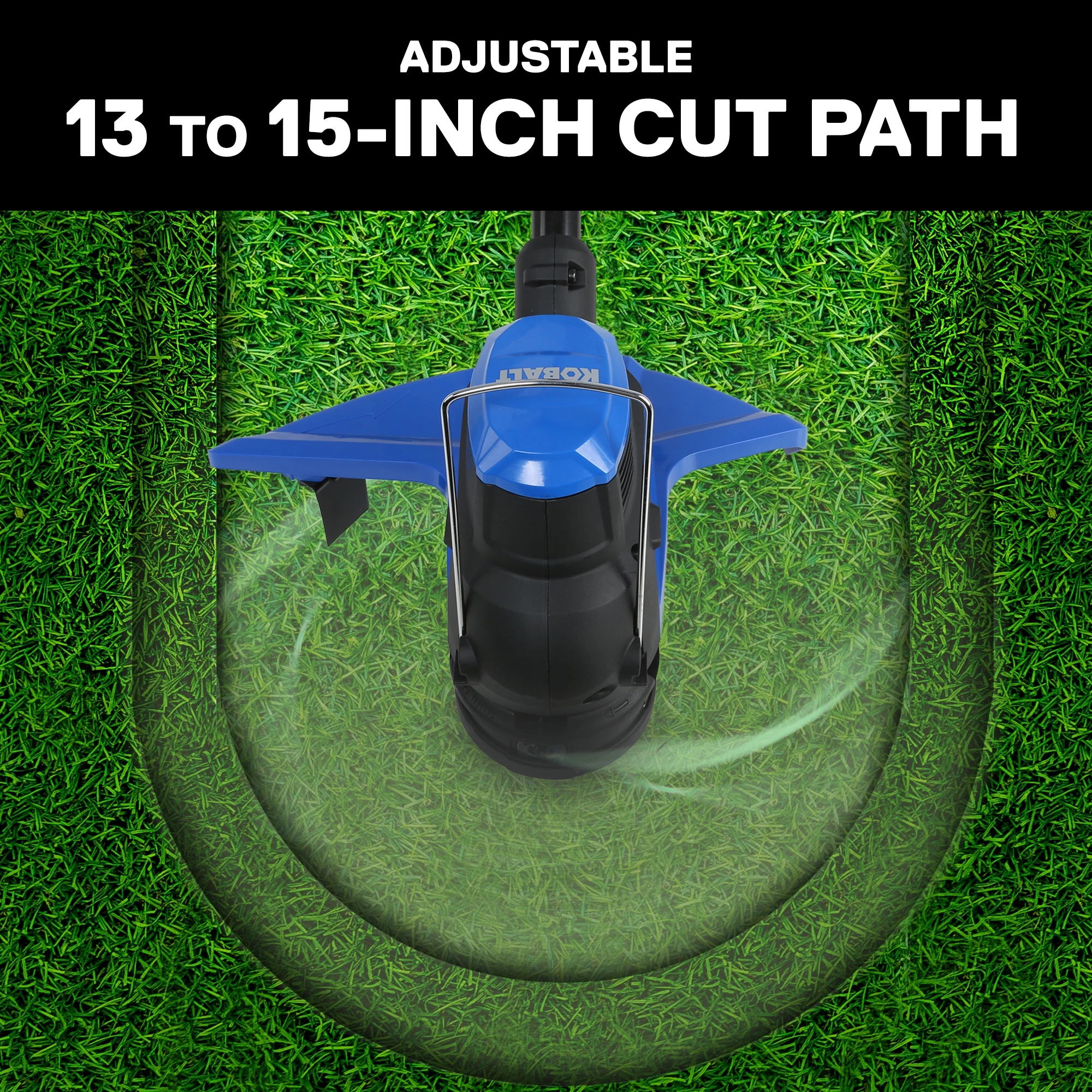 Kobalt Cordless Electric String Trimmers 40-volt Max 15-in Straight Cordless String Trimmer (Tool Only) 6 Kobalt Cordless Electric String Trimmers 40-volt Max 15-in Straight Cordless String Trimmer (Tool Only) - Image 6