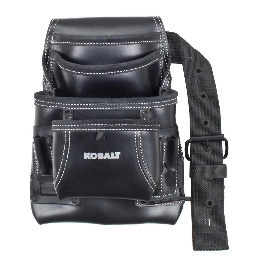 Kobalt Tool Pouches Leather General Construction Tool Pouch 1 Kobalt Tool Pouches Leather General Construction Tool Pouch