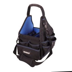 Kobalt Tool Bags Blue Black Polyester 10-in Electrician's Tote