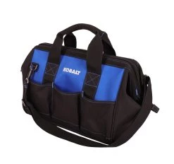 Kobalt Tool Bags Blue Black Polyester 15-in Tool Bag