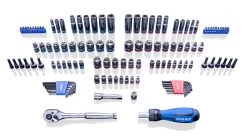 Kobalt Mechanics Tool Sets 118-Piece Standard (SAE) and Metric Combination Polished Chrome Mechanics Tool Set (3/8-in;) -Hot Sale Kobalt Shop 16006939 scaled