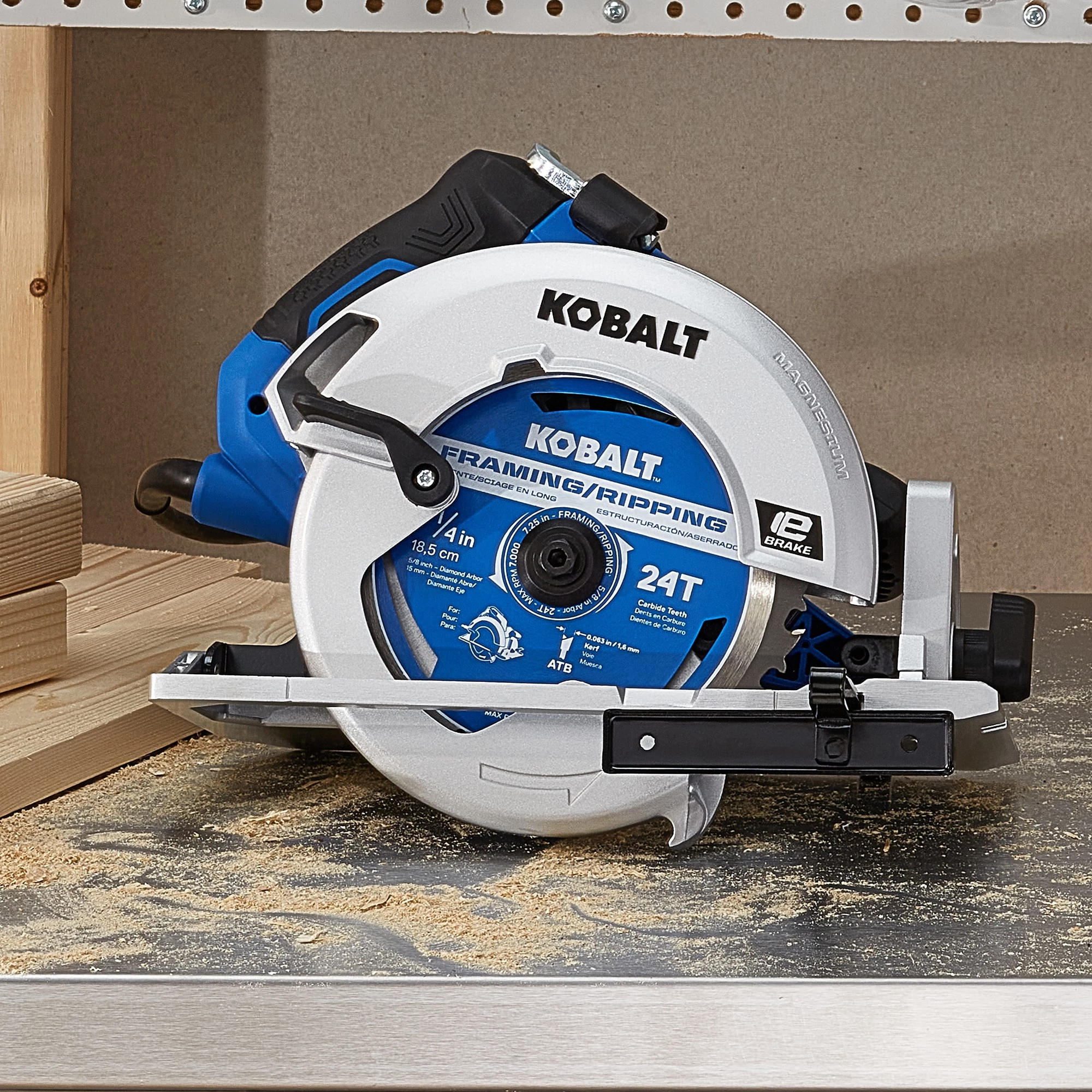 Kobalt Circular Saws 15-Amp 7-1/4-in Corded Circular Saw Circular Saw 7 Kobalt Circular Saws 15-Amp 7-1/4-in Corded Circular Saw Circular Saw - Image 7