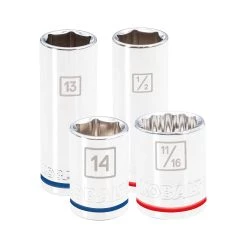 Kobalt Mechanics Tool Sets 118-Piece Standard (SAE) and Metric Combination Polished Chrome Mechanics Tool Set (3/8-in;) -Hot Sale Kobalt Shop 16289495