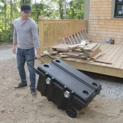 Kobalt Portable Tool Boxes 45-in Black Plastic Wheels Lockable Tool Box -Hot Sale Kobalt Shop 16492557 scaled