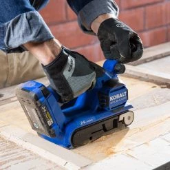 Kobalt Power Sanders Kobalt 24V MAX 24-Volt Brushless Cordless Variable Speed Belt Sander with Dust Management 24 Kobalt Power Sanders Kobalt 24V MAX 24-Volt Brushless Cordless Variable Speed Belt Sander with Dust Management -Hot Sale Kobalt Shop 16709163