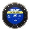 Kobalt Diamond Saw Blades 10-in Turbo Mesh Diamond Blade