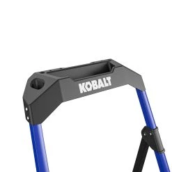 Kobalt Step Stools 3-Step 300-lb Capacity Black Steel Foldable Step Stool -Hot Sale Kobalt Shop 17787993