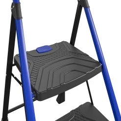 Kobalt Step Stools 2-Step 300-lb Capacity Black Steel Foldable Step Stool -Hot Sale Kobalt Shop 17788049