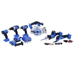 Kobalt Power Tool Combo Kits Kobalt 24V max 6-Tool 24-Volt Max Brushless Power Tool Combo Kit Case (2-Batteries Included and Charger Included) -Hot Sale Kobalt Shop 40338468