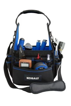 Kobalt Tool Bags Blue Black Polyester 10-in Electrician's Tote -Hot Sale Kobalt Shop 40642746 scaled