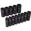 Kobalt Impact Sockets & Impact Socket Sets 13-Piece Standard (SAE) 1/2-in Drive 6-Point Impact Socket Set