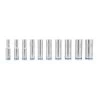 Kobalt Sockets & Socket Sets 10-Piece Metric 1/4-in Drive 6-point Set Deep Socket Set