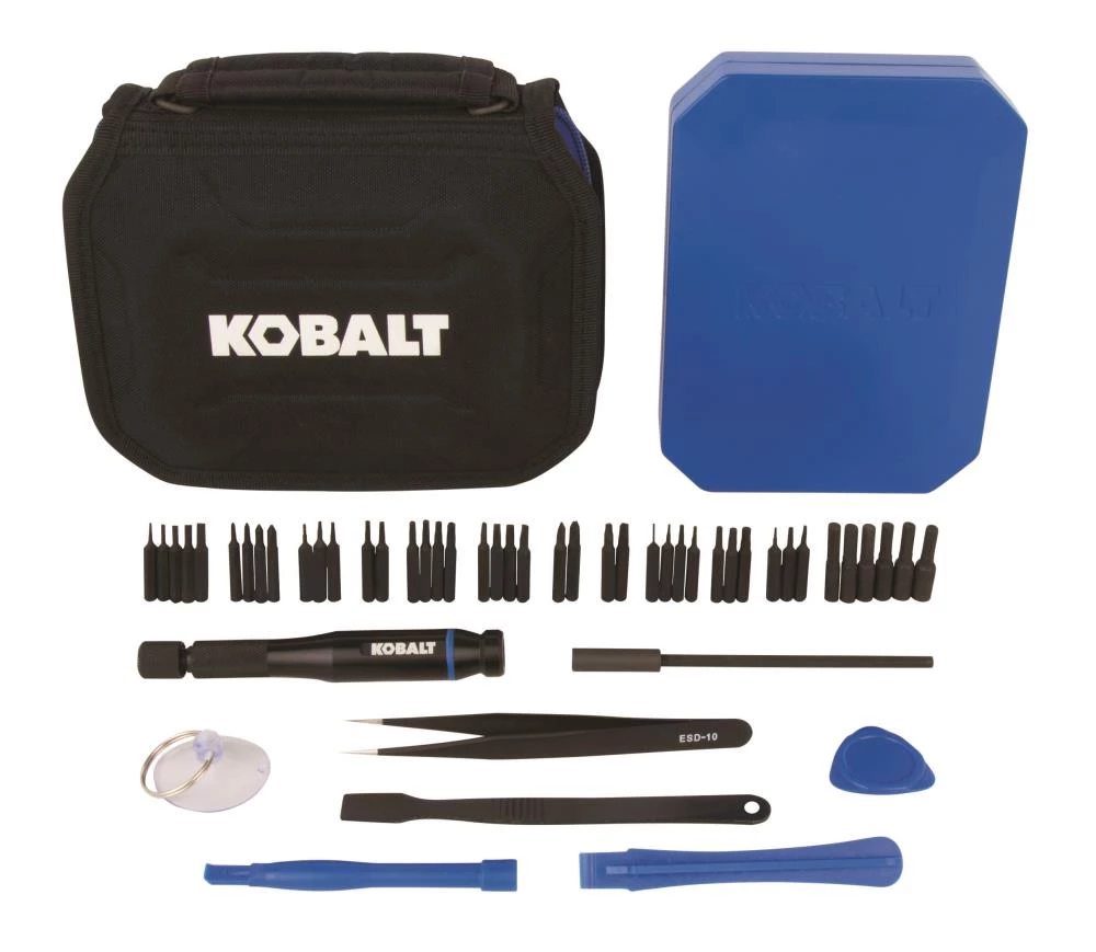 Kobalt Screwdriver Bits Electronic repair Set Steel Hex Shank Screwdriver Bit Set Screwdriver (50-Piece) 1 Kobalt Screwdriver Bits Electronic repair Set Steel Hex Shank Screwdriver Bit Set Screwdriver (50-Piece)