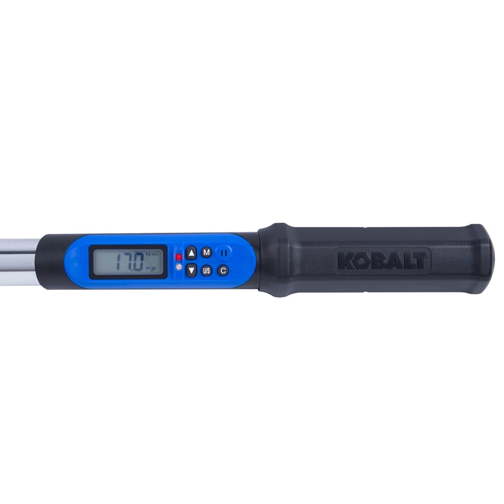 Kobalt Torque Wrenches 3/8-in Drive Digital Torque Wrench (5-ft lb to 100-ft lb) 2 Kobalt Torque Wrenches 3/8-in Drive Digital Torque Wrench (5-ft lb to 100-ft lb) - Image 2