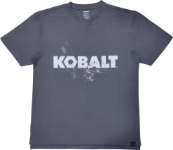 Kobalt Work Shirts Men's Medium Textured Cotton Short sleeve Graphic T-shirt Work Shirt