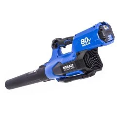 Kobalt Cordless Electric Leaf Blowers 80-volt Max 630-CFM Brushless Handheld Cordless Electric Leaf Blower 2.5 Ah (Battery & Charger Included) -Hot Sale Kobalt Shop 41718127