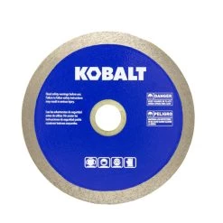 Kobalt Diamond Saw Blades 4-in Glass Tile Diamond Blade 5 Kobalt Diamond Saw Blades 4-in Glass Tile Diamond Blade -Hot Sale Kobalt Shop 42129197