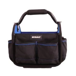 Kobalt Tool Bags Blue Black Polyester 12-in Tool Tote -Hot Sale Kobalt Shop 42143650