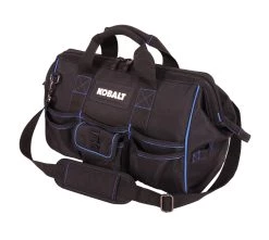 Kobalt Tool Bags Blue Black Polyester 16-in Zippered Cargo Bag -Hot Sale Kobalt Shop 42143875 scaled