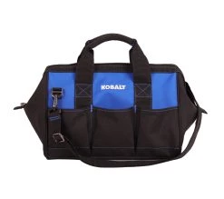 Kobalt Tool Bags Blue Black Polyester 15-in Tool Bag -Hot Sale Kobalt Shop 42144130 scaled