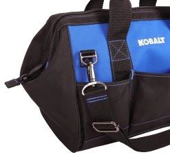 Kobalt Tool Bags Blue Black Polyester 15-in Tool Bag -Hot Sale Kobalt Shop 42144133 scaled