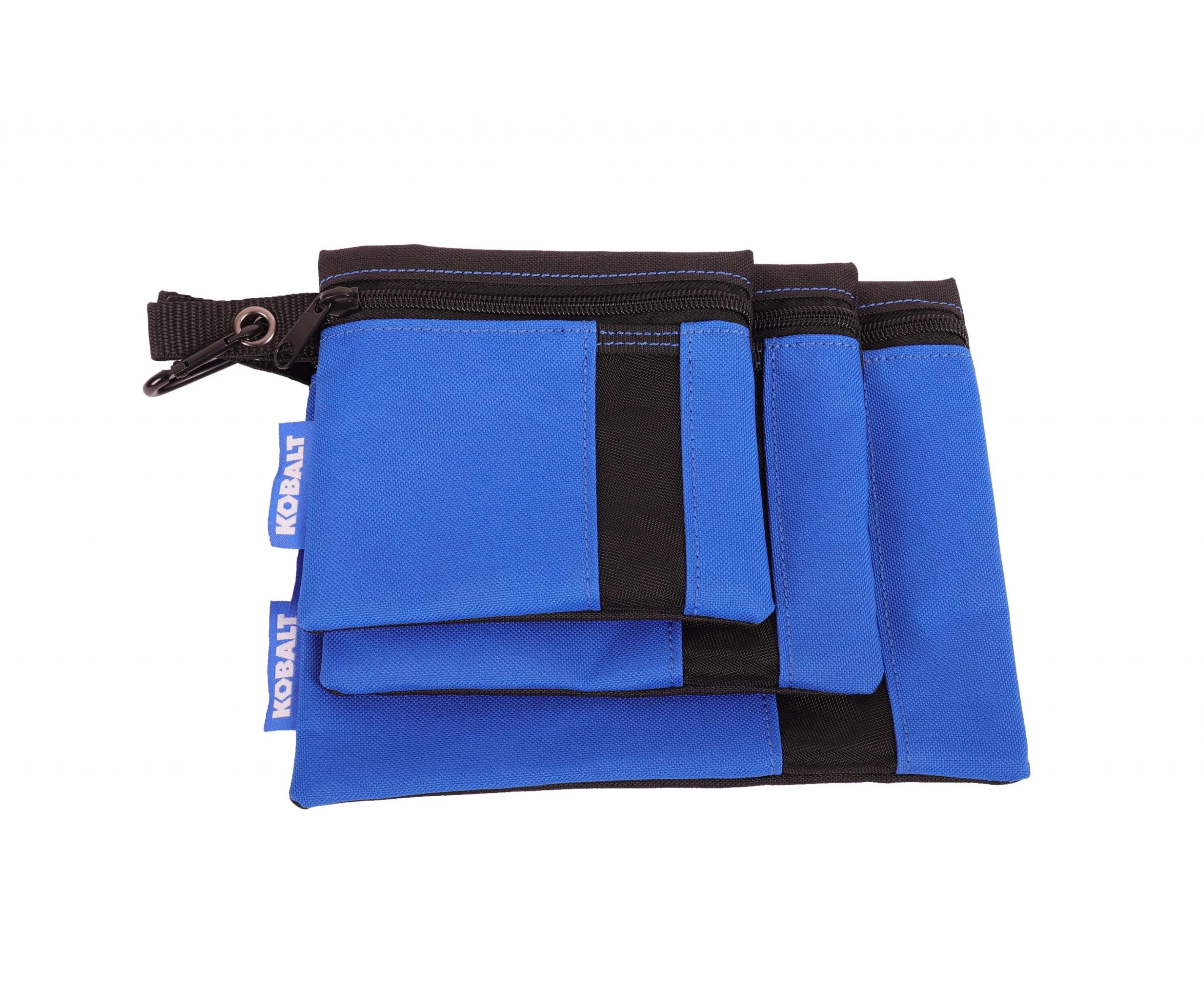 Kobalt Tool Bags Blue Black Polyester 8.5-in Accessory Tool Bag 2 Kobalt Tool Bags Blue Black Polyester 8.5-in Accessory Tool Bag - Image 2