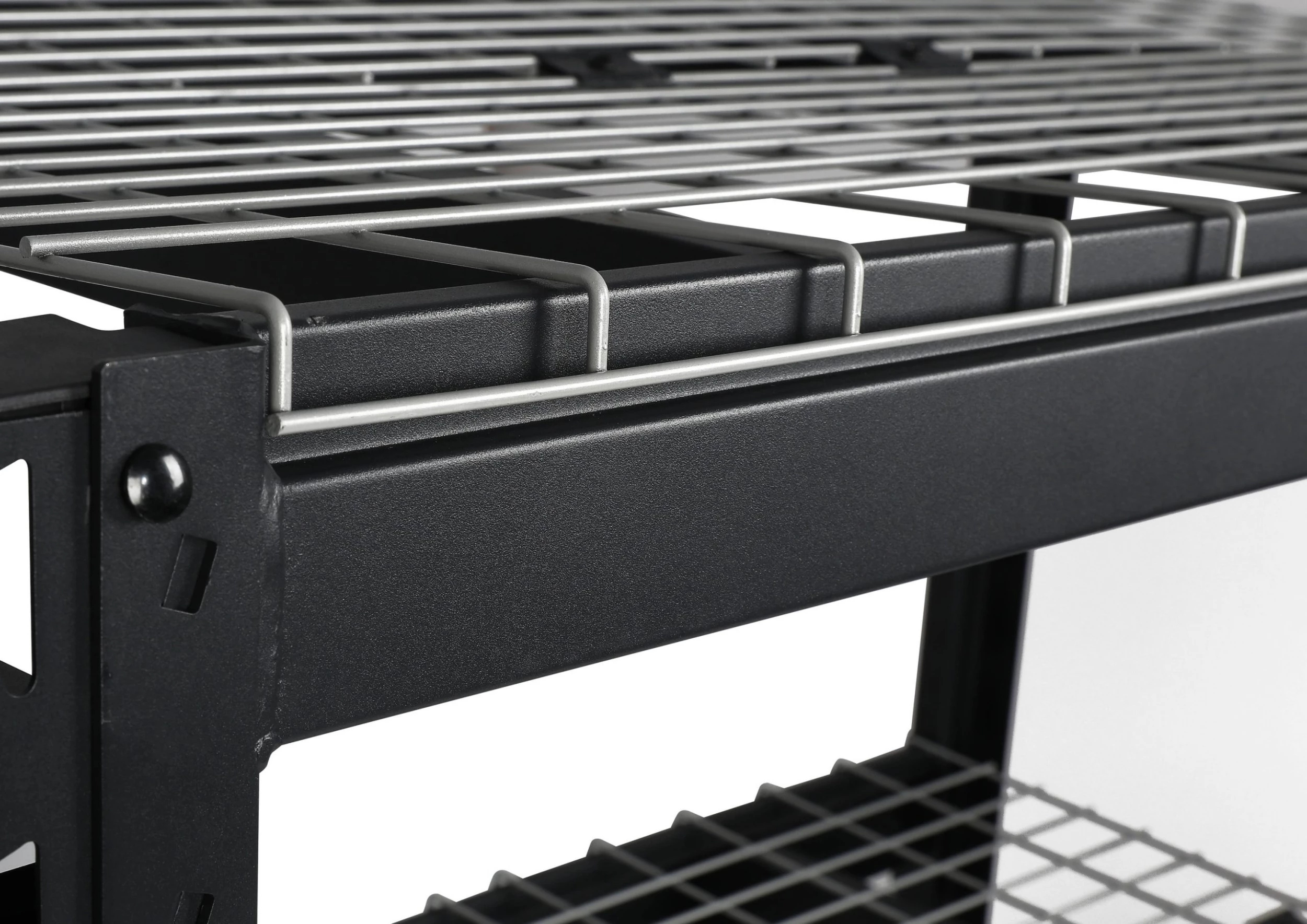 Kobalt Freestanding Shelving Units 77-in W x 24-in D x 72-in H 4-Tier Heavy Duty Steel Utility 4 Kobalt Freestanding Shelving Units 77-in W x 24-in D x 72-in H 4-Tier Heavy Duty Steel Utility - Image 4