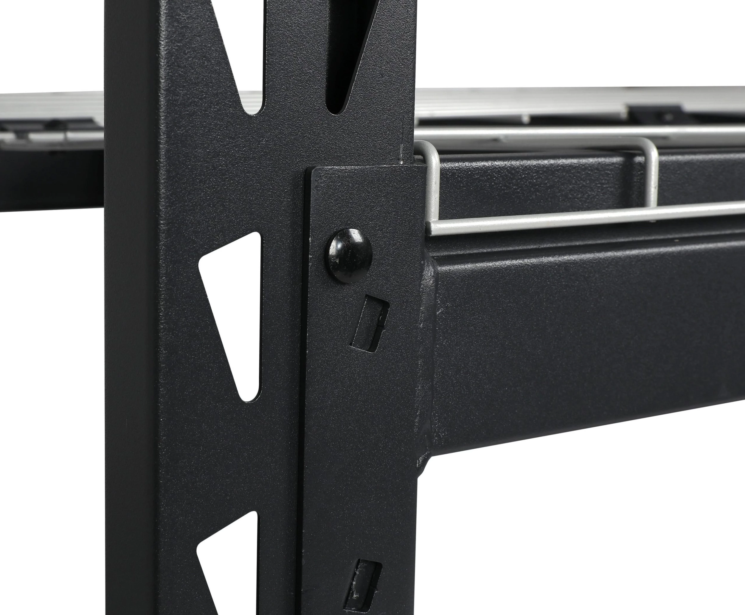 Kobalt Freestanding Shelving Units 84-in W x 24-in D x 84-in H 4-Tier Heavy Duty Steel Utility Shelving Unit 4 Kobalt Freestanding Shelving Units 84-in W x 24-in D x 84-in H 4-Tier Heavy Duty Steel Utility Shelving Unit - Image 4