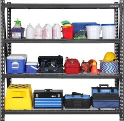 Kobalt Freestanding Shelving Units 84-in W x 24-in D x 84-in H 4-Tier Heavy Duty Steel Utility Shelving Unit 17 Kobalt Freestanding Shelving Units 84-in W x 24-in D x 84-in H 4-Tier Heavy Duty Steel Utility Shelving Unit -Hot Sale Kobalt Shop 42193288 scaled
