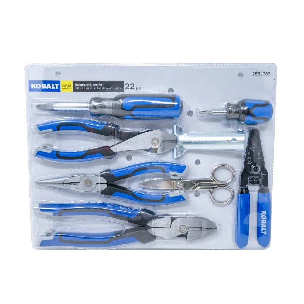 Kobalt Wire Strippers, Crimpers & Cutters Electrician's Tool Kit 7 Kobalt Wire Strippers, Crimpers & Cutters Electrician's Tool Kit - Image 7