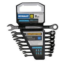 Kobalt Ratchet Wrenches & Sets Universal 8-Piece Set Spline Metric Ratchet Wrench Set -Hot Sale Kobalt Shop 42302025