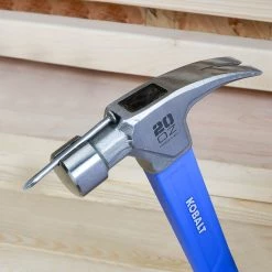 Kobalt Hammers 20-oz Smooth Face Steel Head Fiberglass Claw Hammer -Hot Sale Kobalt Shop 42367954 scaled