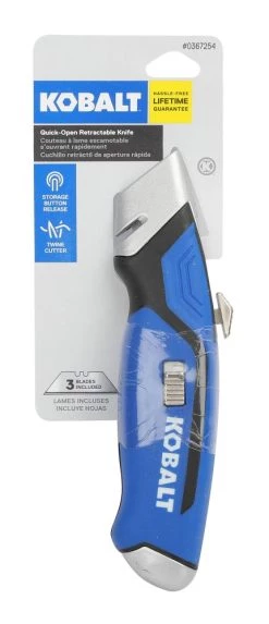 Kobalt Utility Knives 3-Blade Utility Knife -Hot Sale Kobalt Shop 42474647