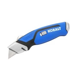 Kobalt Utility Knives 3-Blade Retractable Utility Knife with On Tool Blade Storage