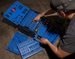 Kobalt Mechanics Tool Sets 250-Piece Standard (SAE) and Metric Combination Polished Chrome Mechanics Tool Set (1/4-in; 3/8-in) -Hot Sale Kobalt Shop 42702396 scaled