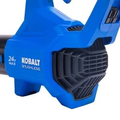 Kobalt Cordless Electric Leaf Blowers 24-volt 500-CFM Brushless Handheld Cordless Electric Leaf Blower 4 Ah (Battery & Charger Included) -Hot Sale Kobalt Shop 42705506