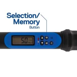 Kobalt Torque Wrenches 1/2-in Drive Digital Torque Wrench (12.5-ft lb to 250-ft lb) -Hot Sale Kobalt Shop 42708448