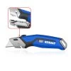 Kobalt Utility Knives Kobalt Auto Loading Retractable Utility Knife 18mm 5-Blade Retractable Utility Knife with On Tool Blade Storage