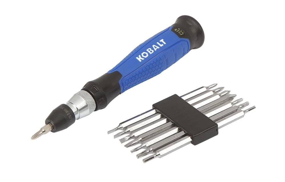 Kobalt Screwdrivers Precision screwdriver set 14-Piece Plastic Handle Set Multi-bit Screwdriver Set 1 Kobalt Screwdrivers Precision screwdriver set 14-Piece Plastic Handle Set Multi-bit Screwdriver Set