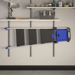 Kobalt Step Stools 3-Step 250-lb Capacity Gray Aluminum Foldable Step Stool -Hot Sale Kobalt Shop 43410326