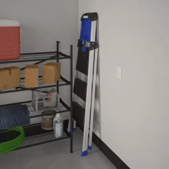 Kobalt Step Stools 3-Step 250-lb Capacity Gray Aluminum Foldable Step Stool -Hot Sale Kobalt Shop 43410327