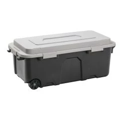 Kobalt Plastic Storage Totes Kobalt Weatherproof Sportsman Trunk