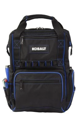 Kobalt Tool Bags Blue Black Polyester 11.5-in Backpack -Hot Sale Kobalt Shop 43928499 scaled