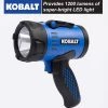 Kobalt Flashlights 1200-Lumen LED Rechargeable Spotlight Flashlight