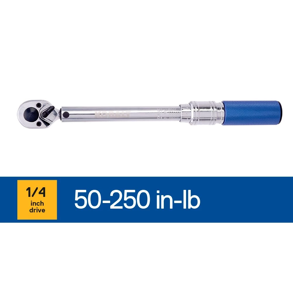 Kobalt Torque Wrenches 1/4-in Drive Click Torque Wrench 2 Kobalt Torque Wrenches 1/4-in Drive Click Torque Wrench - Image 2
