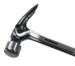 Kobalt Hammers 22-oz Smooth Face Steel Head Steel Claw Hammer 7 Kobalt Hammers 22-oz Smooth Face Steel Head Steel Claw Hammer -Hot Sale Kobalt Shop 44230555