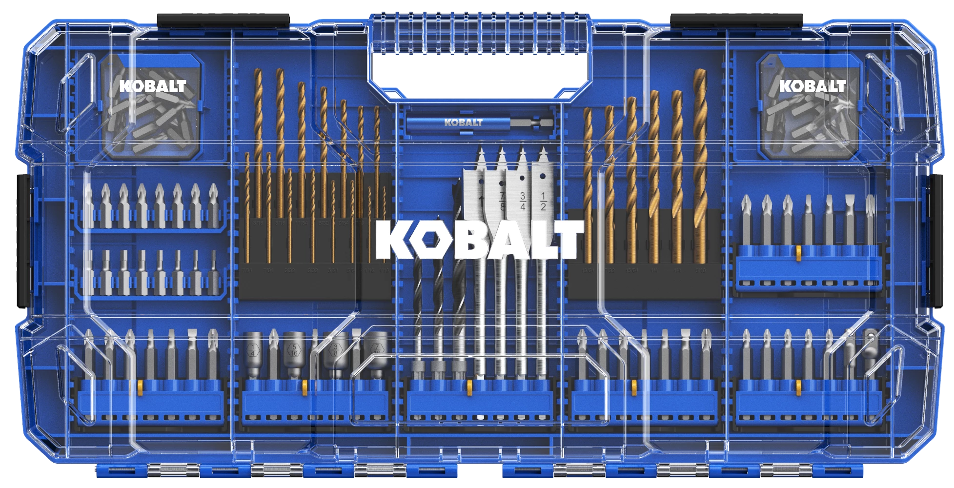 Kobalt Screwdriver Bits Screwdriver Bit Set (120-Piece) 1 Kobalt Screwdriver Bits Screwdriver Bit Set (120-Piece)